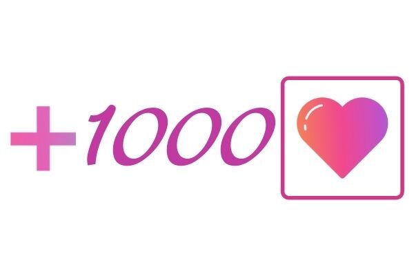 1000 IG likes