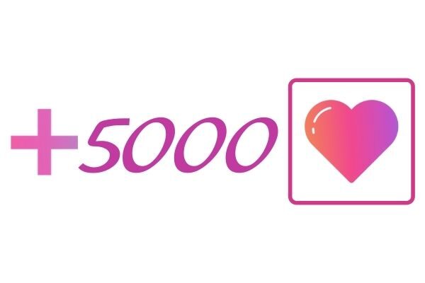 5000 IG likes